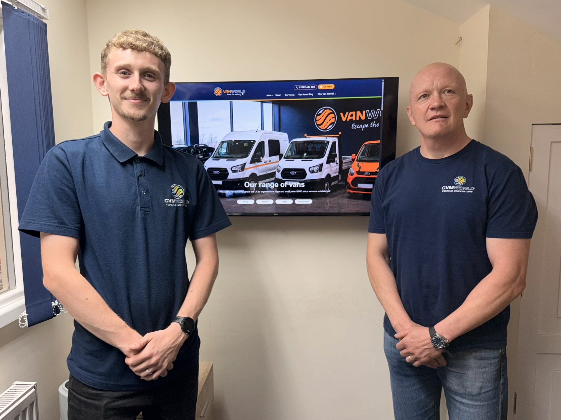 New Van World Website